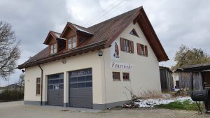 Das Feuerwehrhaus in Temmenhausen.